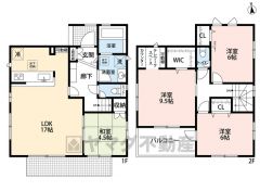 2階全居室ゆったり6帖以上。WICやキッチン収納、土間収納と収納豊富＾＾テレワークスペースも有＾＾