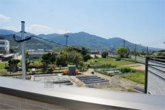 糸島の自然を感じられる眺望です。