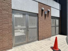 ゴミ置き場も清掃が行き届いています。